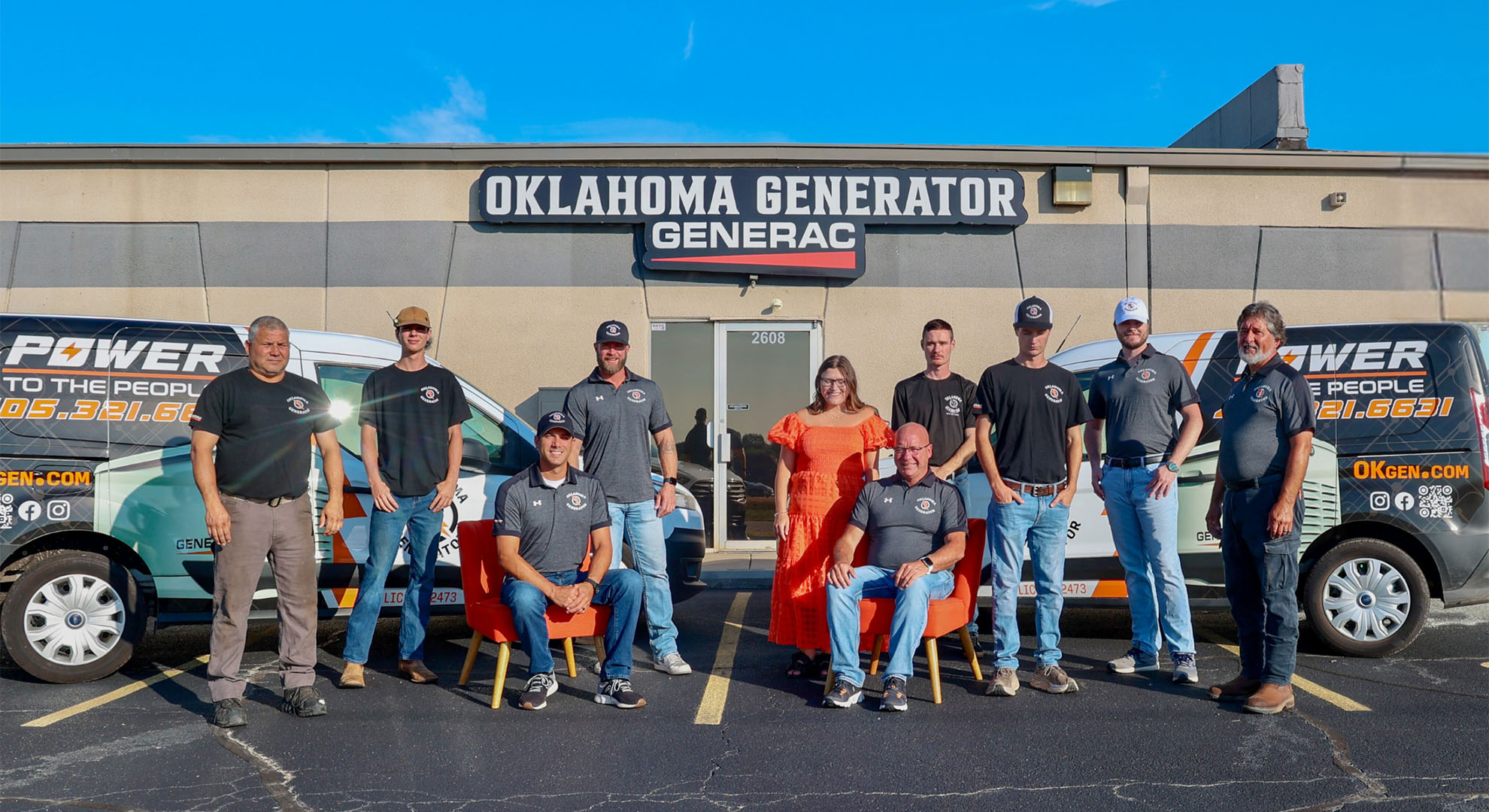 The Team at Oklahoma Generator